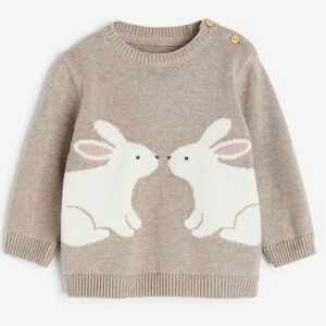 SET Bunny Knit Sweater & 2 Leggings